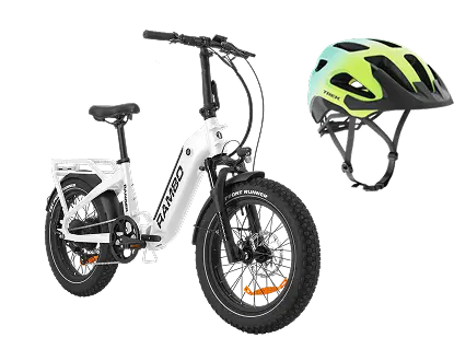 Electric bike and helmet